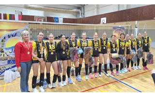 Pergalė Tarptautiniame U17 tinklinio turnyre Palangos Auksinis ruduo 2024