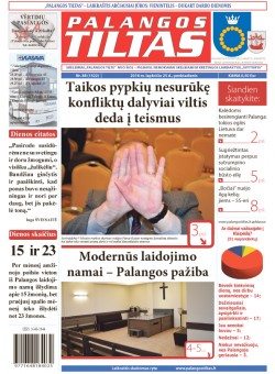 Palangos tilto laikraštis, Data: 2016-11-24, Numeris: 88(1522) 