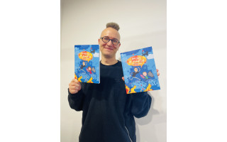 Vaikų rašytojas iš Palangos, Tomas Dirgėla, pristato ypatingą komiksą: veiksmas vyks kompiuteriniame žaidime 