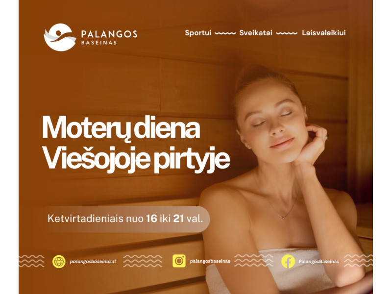 Moterų diena viešojoje pirtyje