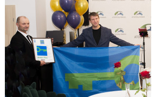 „Žaliojo rakto“ ženklą gavo Palangos „Atostogų parkas“