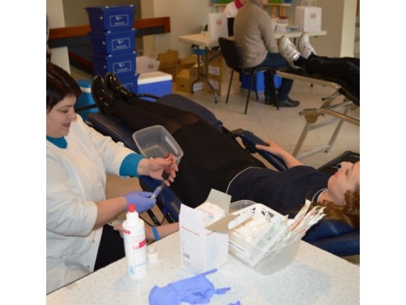 Savivaldybėje  kraujo donorystės akcija pranoko organizatorių lūkesčius