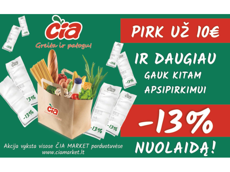 Pirk už 10€ ir daugiau!