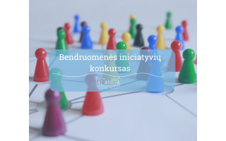 Bendruomenės iniciatyvų konkursas