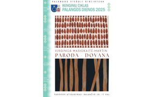 Virginijos Masiokaitės-Martin „Paroda – dovana“