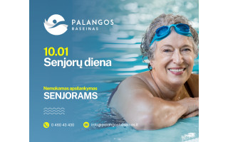 Spalio 1-ąją Palangos baseinas kviečia senjorus kartu paminėti Tarptautinę pagyvenusių žmonių dieną