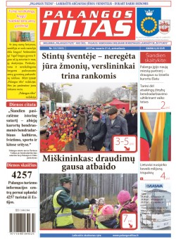 Palangos tilto laikraštis, Data: 2017-02-20, Numeris: 12(1543) 