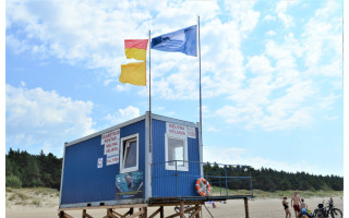 2026-2027 metams Mėlynąją vėliavą gavo ir Palangos Birutės parko paplūdimys