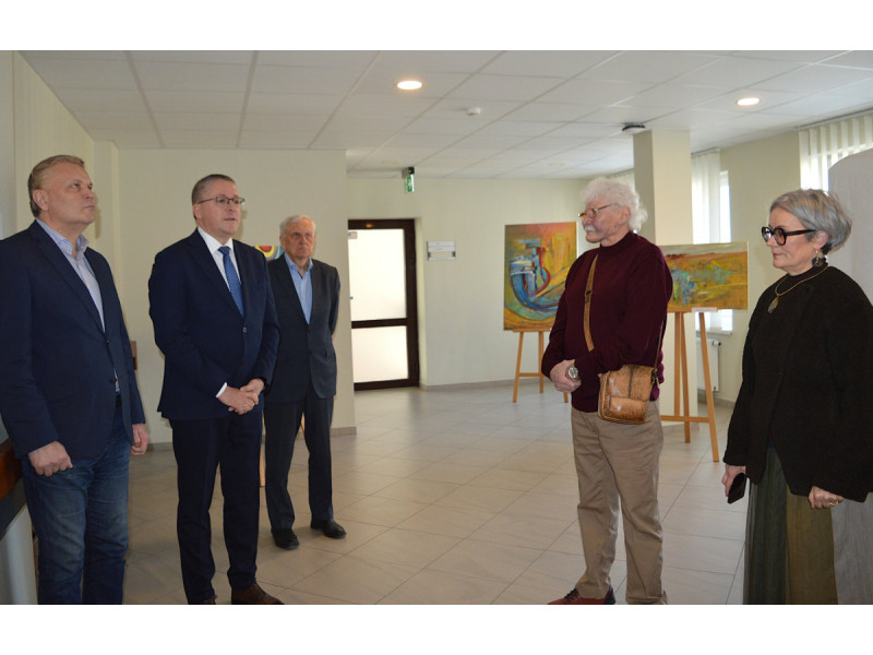 Savivaldybėje - Romo Pauliko tapybos darbų paroda „Palangos suviliotas“