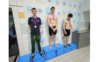 Palangos plaukikai atvirame Klaipėdos plaukimo čempionate laimėjo tris aukso medalius