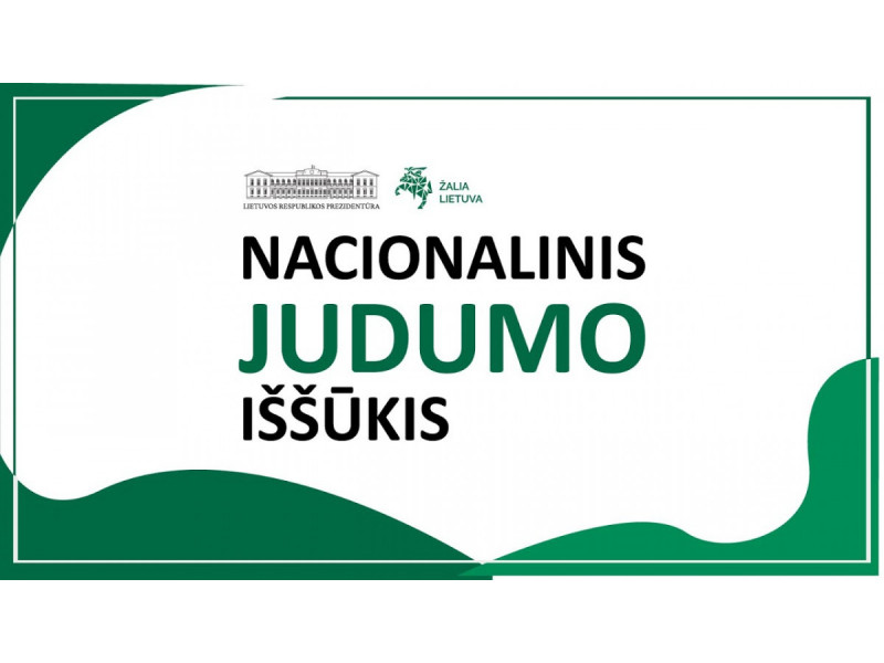 Nacionalinis judumo iššūkis pasiekė finišą 