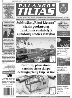 Palangos tilto laikraštis, Data: 2014-01-06, Numeris: 2 (1240) 