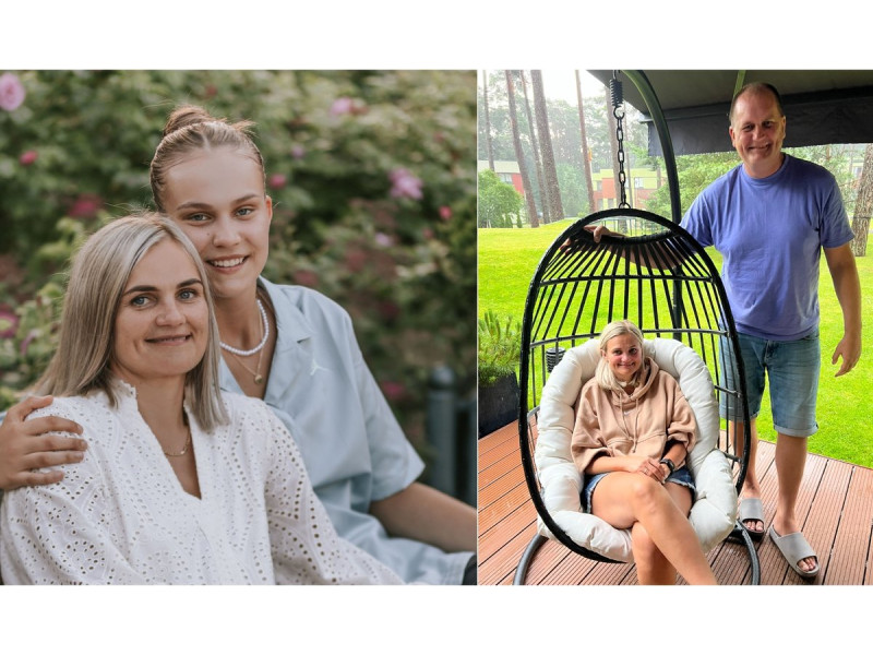 Justės Jocytės tėvai. FOTO: JURGA GRIGIENĖ | DELFI MONTAŽAS
