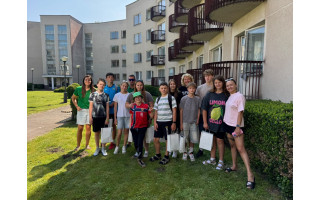 Jaunieji paraatletai savaitę vasaros skyrė stovyklai 