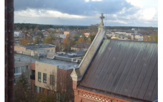 Jubiliejų švenčiančioje bažnyčioje atverta bokšto apžvalgos aikštelė