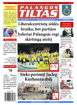 Palangos tilto laikraštis, Data: 2013-02-11, Numeris: 12 (1153) 