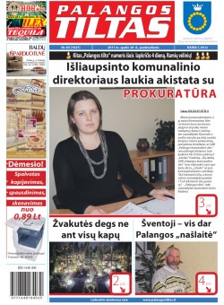 Palangos tilto laikraštis, Data: 2011-10-27, Numeris: 83 (1027) 