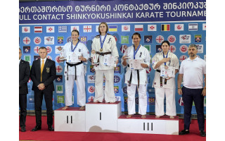 Palangos Kyokushin Karate klubo „Shodan“ auklėtinės pergalė „Batumi Open“ turnyre Sakartvele
