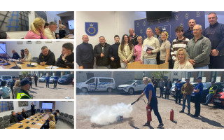 Tarnybos darbuotojai gilino profesines žinias ruošdamiesi vasaros sezonui