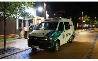 Palangoje išplėšti žaidimų automatai 