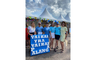 Palangos miesto socialinių paslaugų centras Kaune vykusiame vasaros festivalyje „Vaikai yra vaikai“ gavo „Palanga magnetiškiausia“ nominaciją (FOTO GALERIJA)