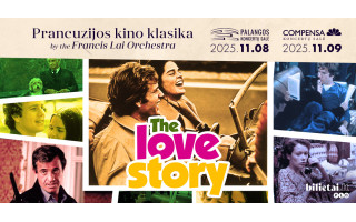 The Love story show su Francis Lai orchestra – lapkričio 8 d., 18 val., Palangos koncertų salėje