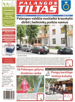 Palangos tilto laikraštis, Data: 2011-06-27, Numeris: 49 (993) 