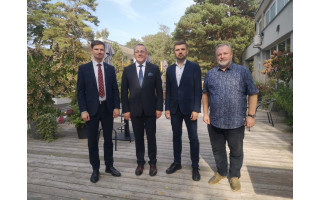 Palangoje lankėsi Seimo vicepirmininkas Saudargas Paulius bei Ukrainos Aukščiausiosios Rados  deputatas Ihoris Huzas