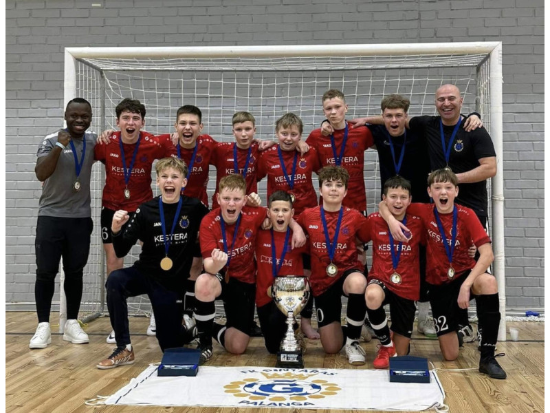 FK „Gintaras“ U-14 komanda – Lietuvos futsal čempionai