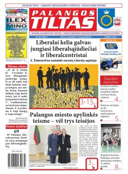 Palangos tilto laikraštis, Data: 2014-04-10, Numeris: 28(1266) 
