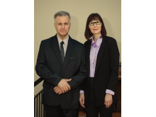 Kretingos UAB „Rimtis“ savininkas Juozas Donauskas dirba kartu su žmona Edita