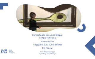 Jono Šliūpo muziejus kviečia į STALO TEATRO spektaklius ir kūrybines dirbtuves!