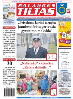 Palangos tilto laikraštis, Data: 2014-12-15, Numeris: 95(1333) 