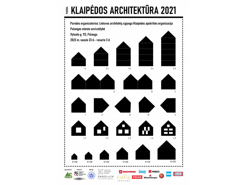 Sausio 23 d. Palangos miesto savivaldybės II aukšto fojė atidaroma paroda „Klaipėdos architektūra 2021“