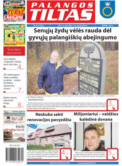 Palangos tilto laikraštis, Data: 2011-12-01, Numeris: 92 (1036) 