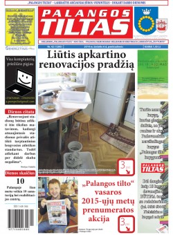 Palangos tilto laikraštis, Data: 2014-06-05, Numeris: 42(1280) 