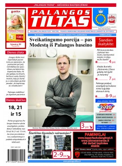 Palangos tilto laikraštis, Data: 2020-02-14, Numeris: 06 (1732) 