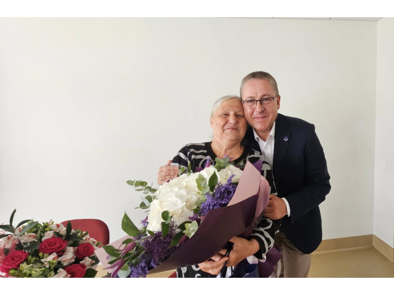Padėkota daugiau nei 20 metų su meile ir atsidavimu Palangos sutrikusios psichikos žmonių globos bendrijai vadovavusiai Anei Petrikienei