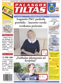 Palangos tilto laikraštis, Data: 2015-04-20, Numeris: 29(1365) 