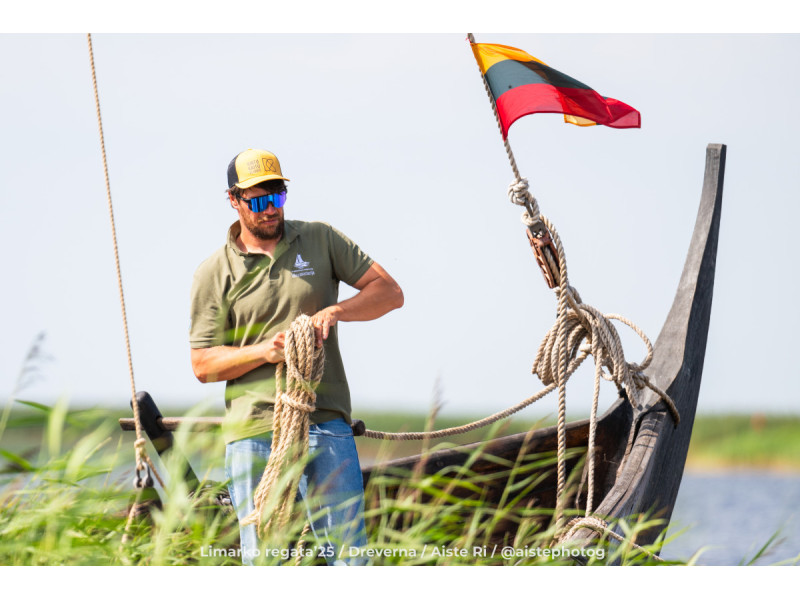VšĮ Klaipėdos krašto buriavimo mokyklos „Žiemys“ vadovas Laurynas Juodeška. Aldo Kazlausko nuotr.