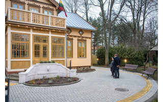 Restauruota dar viena buvusio pirmojo Palangos burmistro Jono Šliūpo vila ir jos aplinka