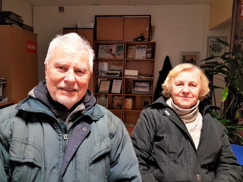 Donatas Žuolys su žmona Viktorija