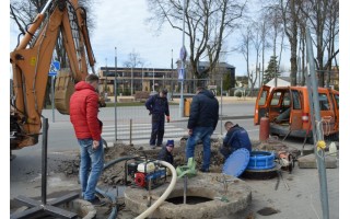 Vandentiekio trasos rekonstrukcija Vytauto gatvėje didelių nepatogumų gyventojams nesukels