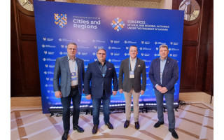 Palangos meras Šarūnas Vaitkus dalyvauja Kijevo Miestų ir regionų forume Bučoje, Palangos mieste partnery
