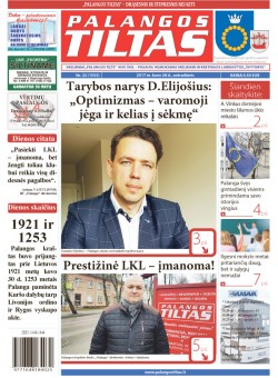 Palangos tilto laikraštis, Data: 2017-03-27, Numeris: 22(1553) 