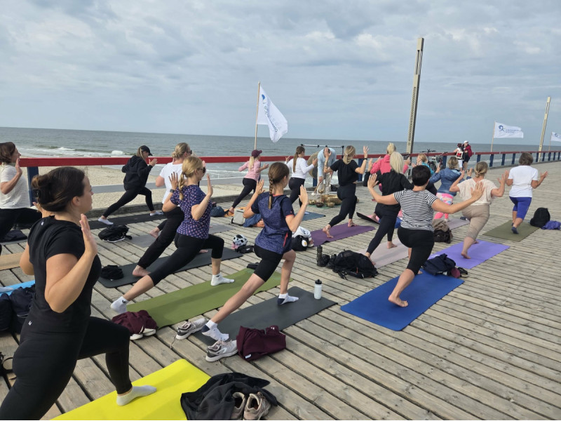 Kviečiame į Pilates treniruotę ant Palangos tilto