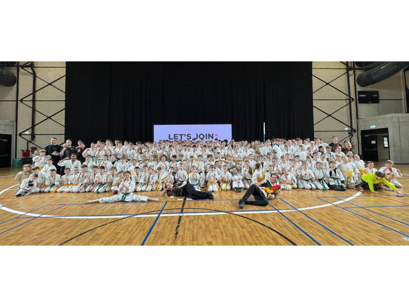 Karate mokyklos „Shodan“ auklėtinių pergalės dėl kilnaus tikslo „Let‘s Join The Fight Together 2026“ turnyre