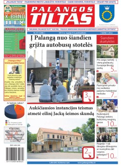 Palangos tilto laikraštis, Data: 2013-09-05, Numeris: 67 (1208) 
