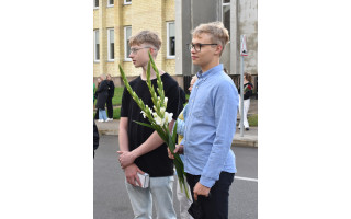 Mokslo metų pradžia Palangos senojoje gimnazijoje (FOTO GALERIJA)