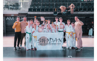 Karate Kyokushin mokyklos „Shodan” sportininkų pergalės Lietuvos vaikų čempionate Kėdainiuose